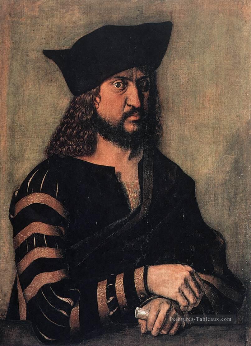 Portrait de l’électeur Frédéric le Sage de Saxe Renaissance du Nord Albrecht Dürer Peintures à l'huile